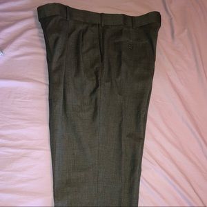 Grey Stanford Performance men’s dress pants.